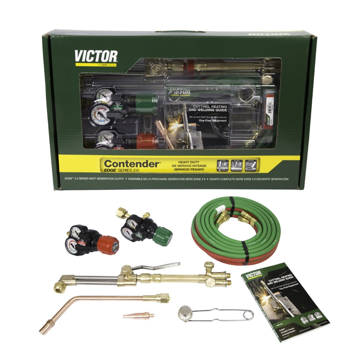 Victor Contender 2.0 Heavy Duty Welding and Cutting Outfit (0384-2131)