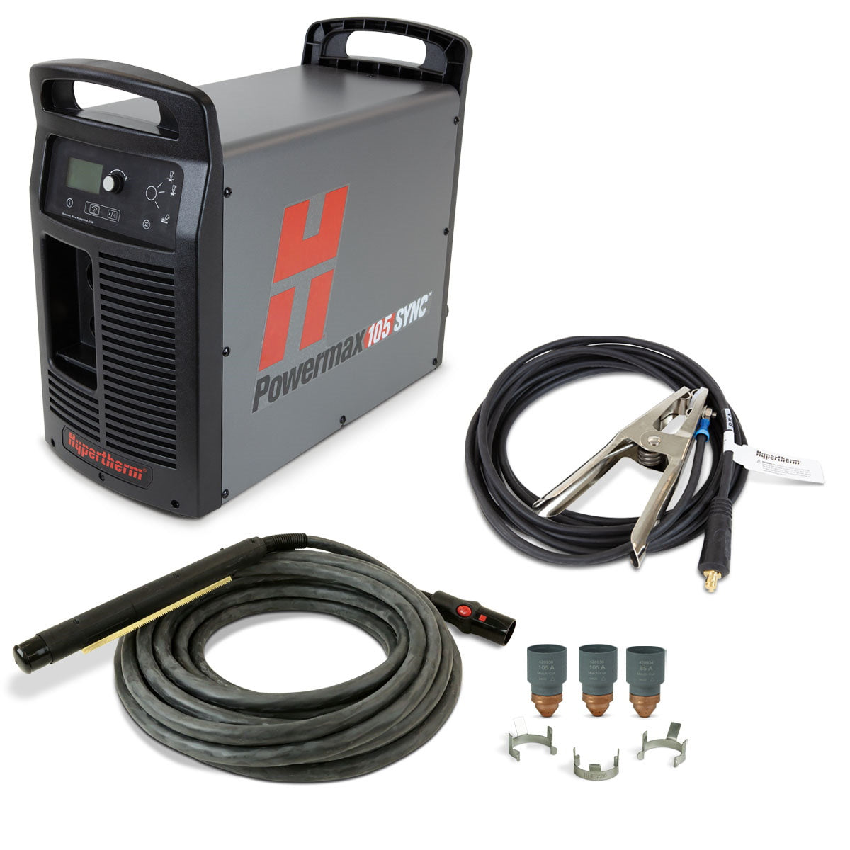 Hypertherm Powermax 105 Sync Plasma w/CPC 25ft 180° Mech Torch (059637)