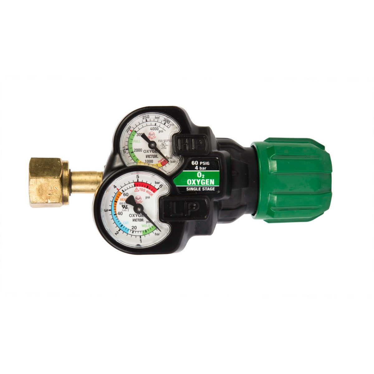 Victor Medium Duty Edge 2.0 Series ESS32 Oxygen Regulator (0781-3627)