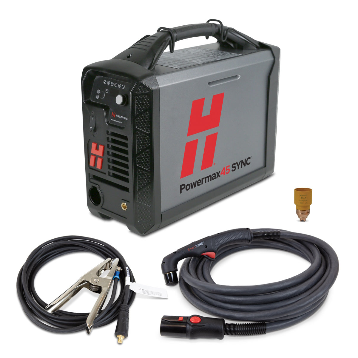 Hypertherm Powermax45 SYNC Plasma Cutter with 50ft Hand Torch (088561)
