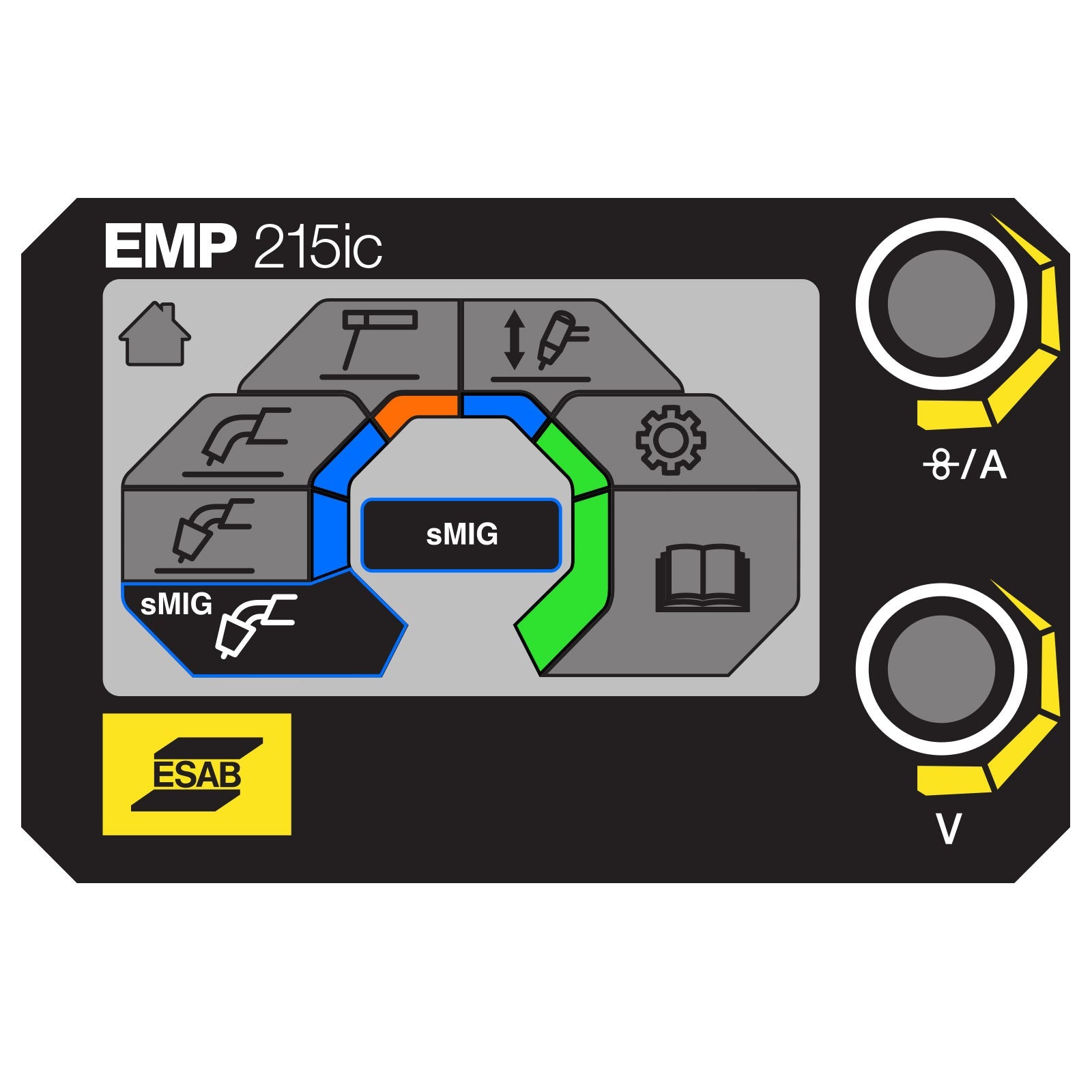 ESAB Rebel EMP 215ic MIG/Stick/TIG Welder (0558102240)