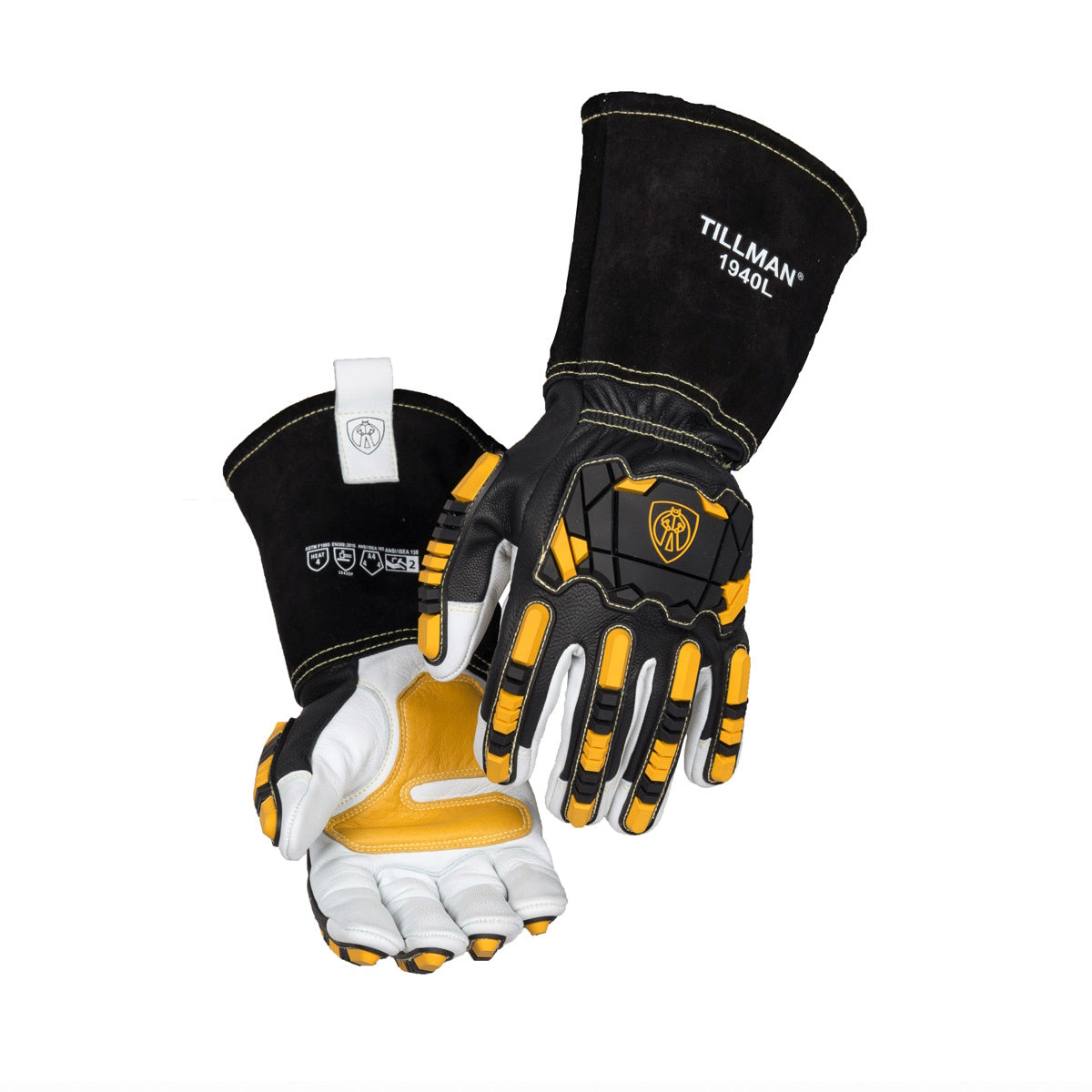 Tillman 1940 Top Grain Goatskin Impact Mig/Metalworker Gloves for