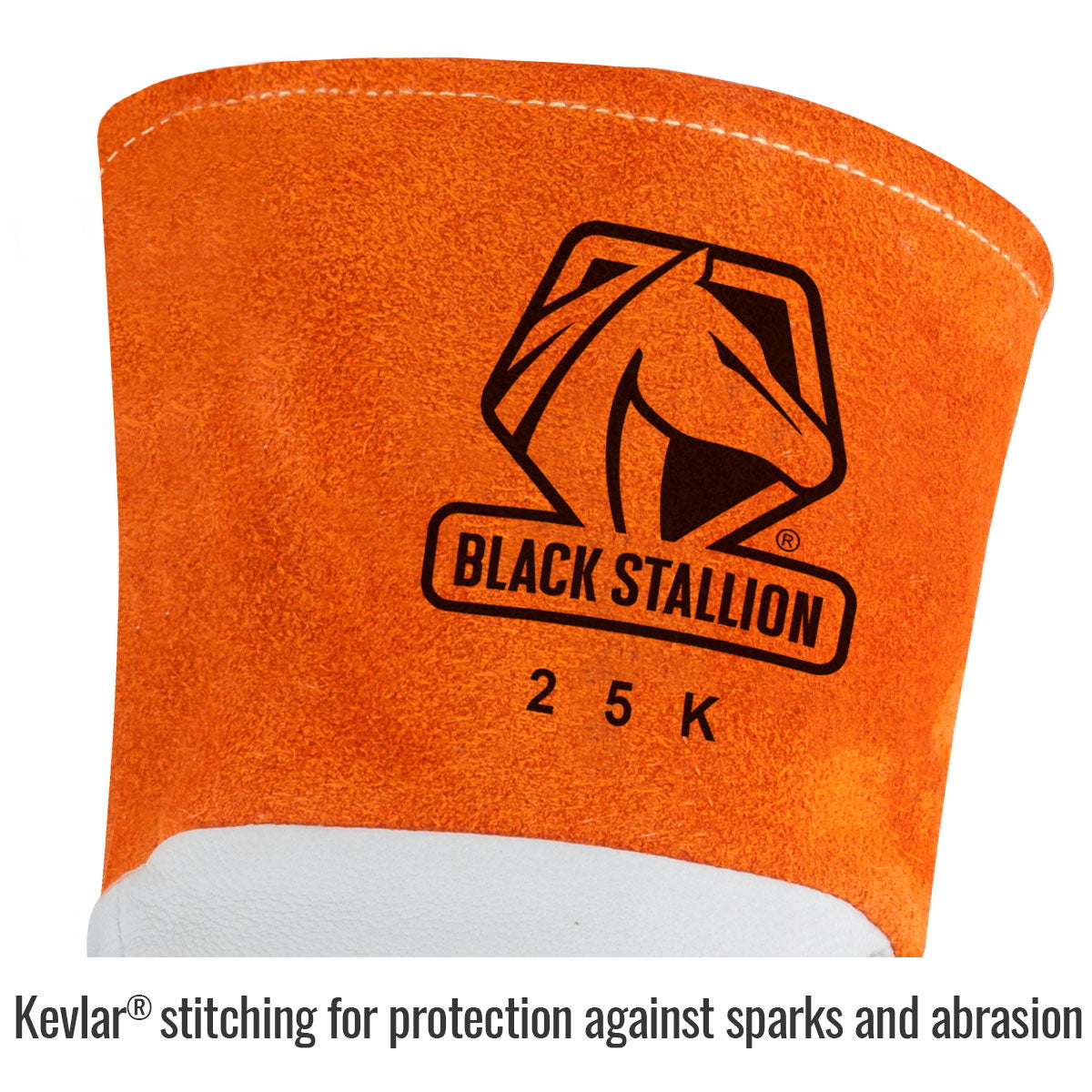 Revco Black Stallion Premium Kidskin TIG Gloves with DragPatch (25K)