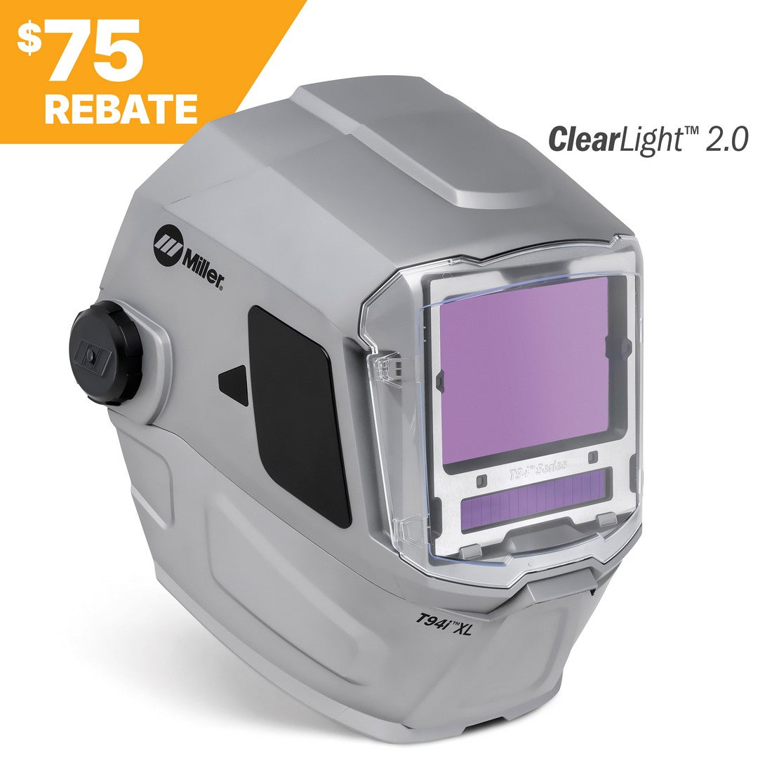 Miller T94i XL Welding Helmet w/Clearlight 2.0 Lens for sale