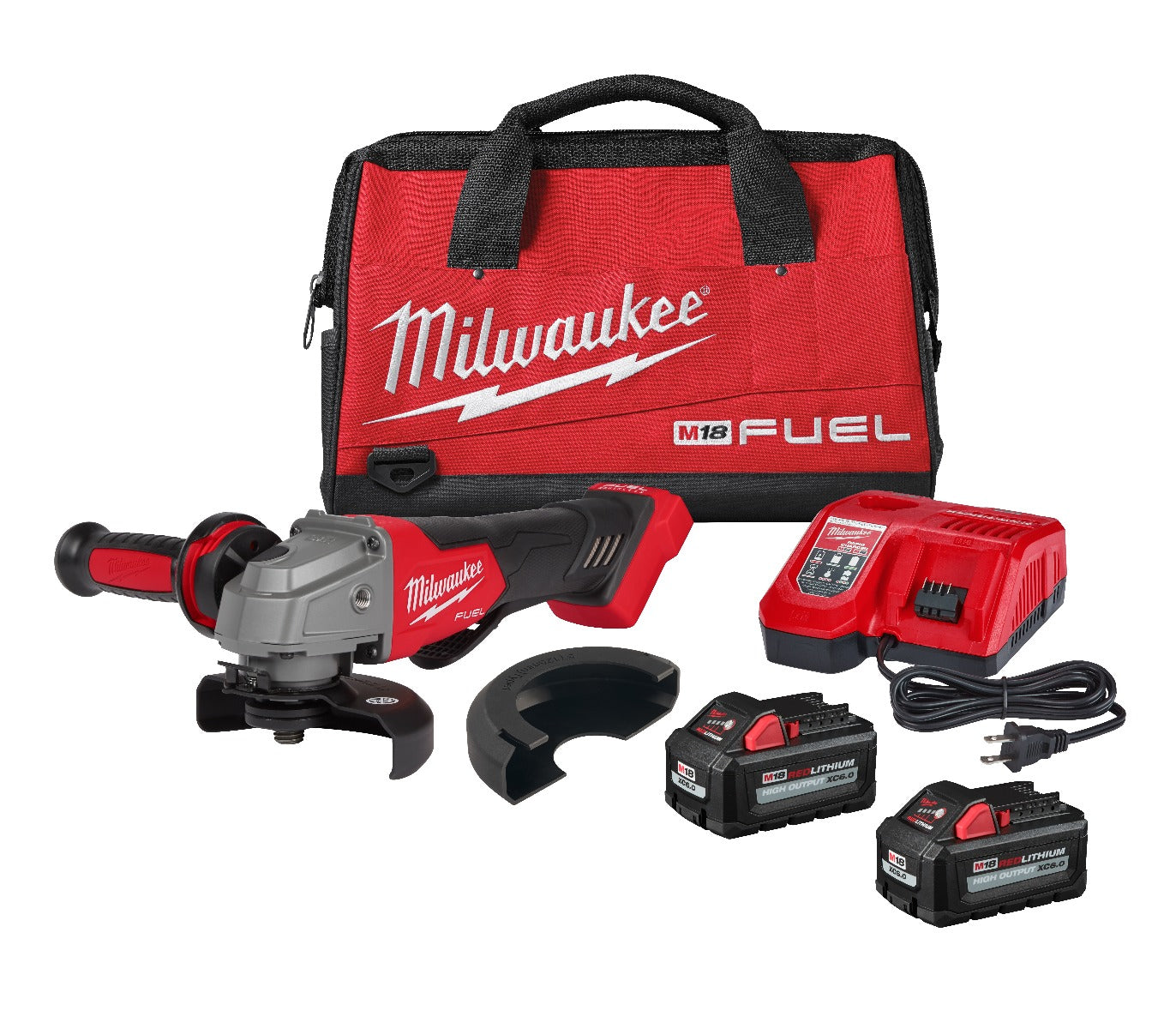 Milwaukee M18 FUEL 4-1/2 / 5 Inch Grinder w/Paddle Switch No-Lock Kit (2880-22)