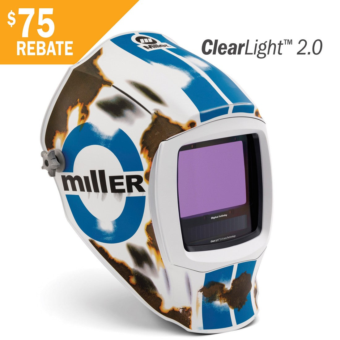 Miller Digital Infinity Relic Welding Helmet w/ClearLight 2.0 Lens (288722)