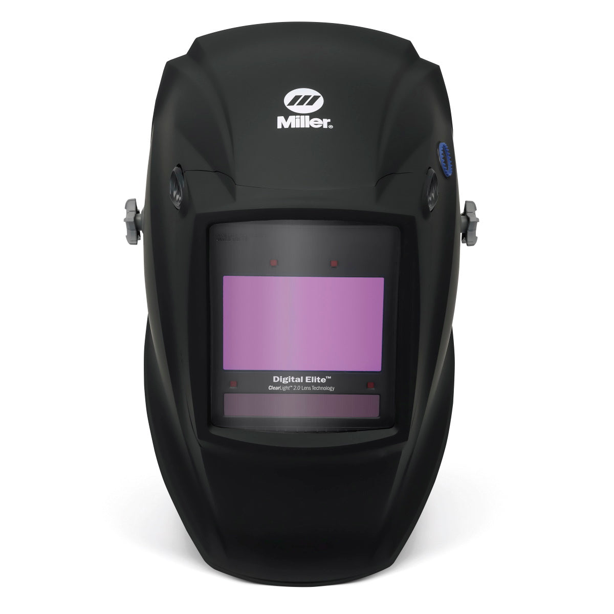 Miller Black Digital Elite Auto Darkening Welding Helmet w/ClearLight 2.0 and External Grind (288924)