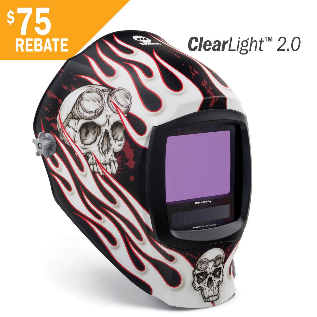 Miller Digital Infinity Departed Welding Helmet w/ClearLight 2.0 Lens (289720)