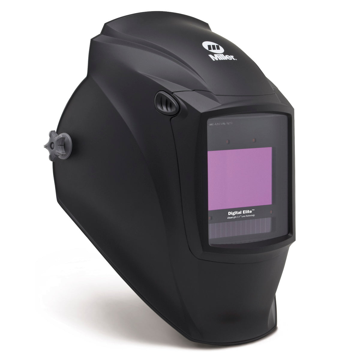 Miller Black Digital Elite Auto Darkening Welding Helmet w/ClearLight 2.0 and External Grind (288924)