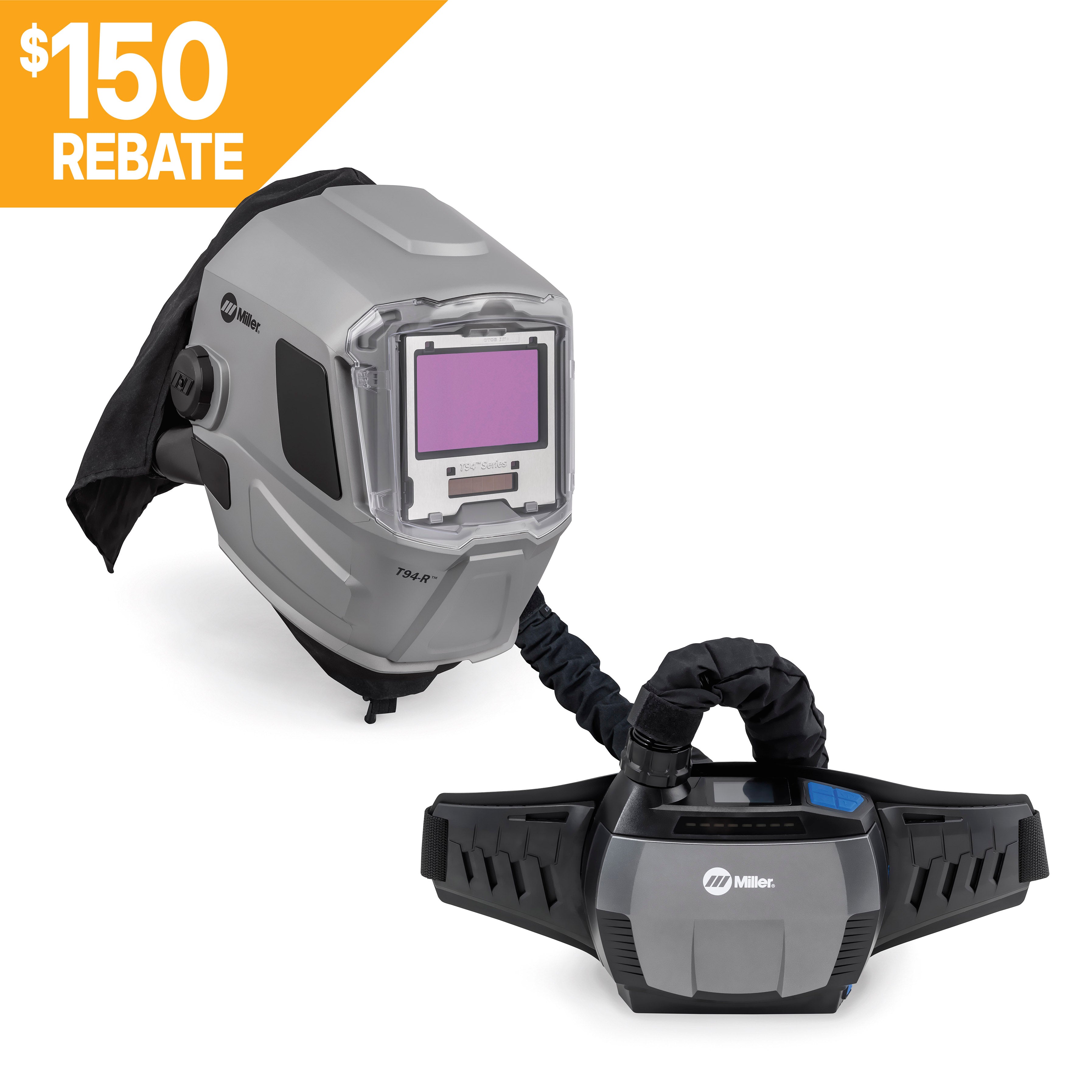 Miller PAPR II System w/T94-R Helmet (292753)