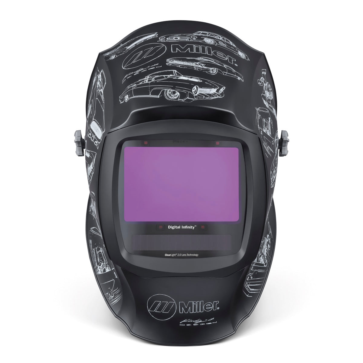 Miller Digital Infinity '22 Custom Kindig-It Welding Helmet w/Clearlight 2.0 Lens (292933)