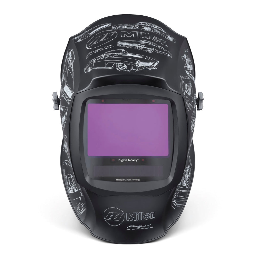 Miller Infinity Miller Digital Infinity '22 Custom Kindig-It Welding Helmet w ...