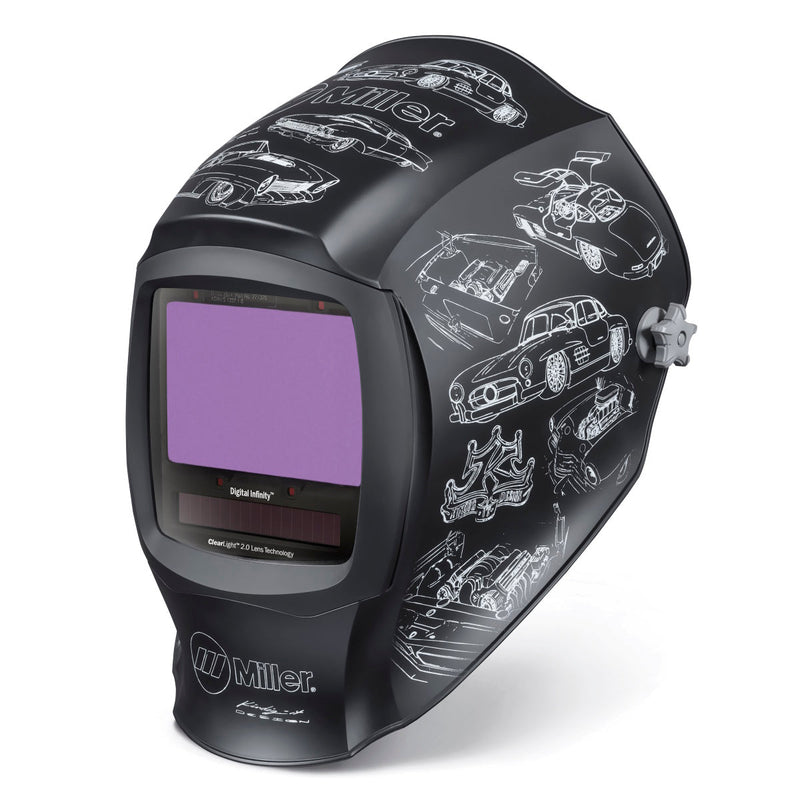 Miller Infinity Miller Digital Infinity '22 Custom Kindig-It Welding Helmet w ...