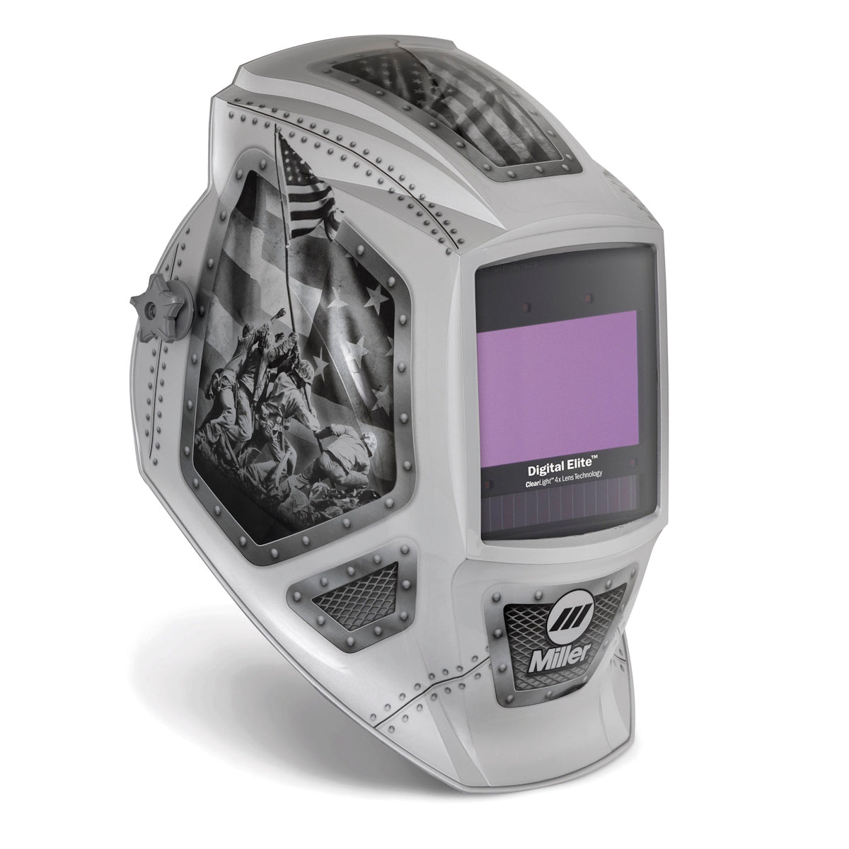 Miller Digital Elite Forged in Freedom Welding Helmet w/ClearLight 4X Lens (299617)