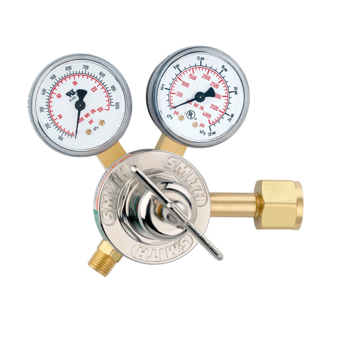 Miller | Smith MD Single Stage Series 30 Oxygen Regulator (30-XX-540)