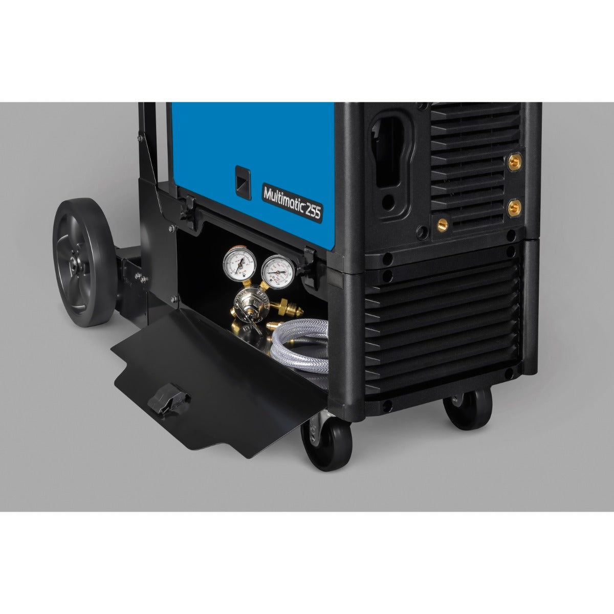 Miller Millermatic 255 MIG/Pulsed MIG Welder- 208/240V with Running Gear (951766)