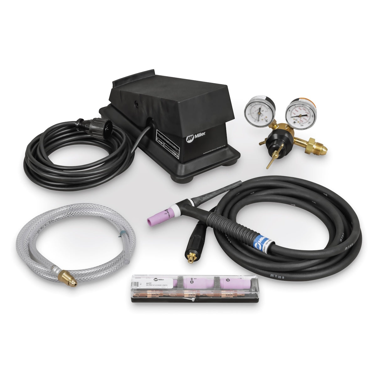 Miller Multimatic 215 PRO TIG Contractor's Kit w/Wired Foot Control (301916)