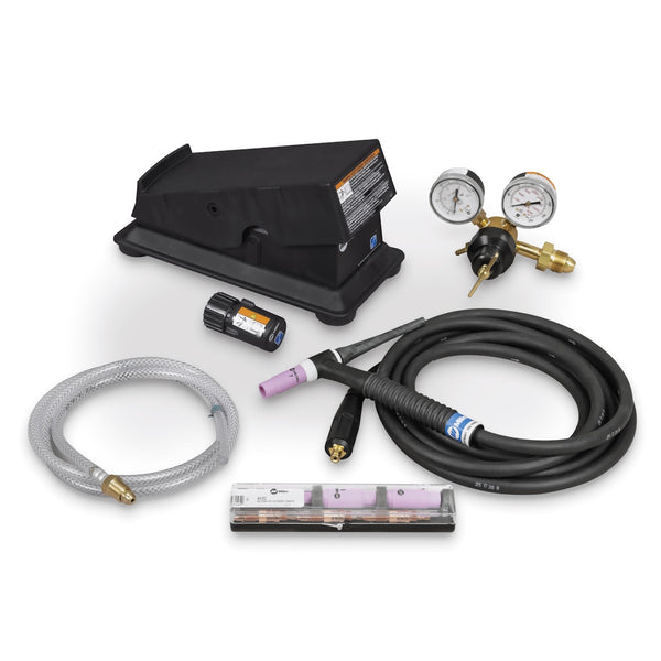 Miller Multimatic 215 PRO TIG Contractor's Kit w/Wired Foot