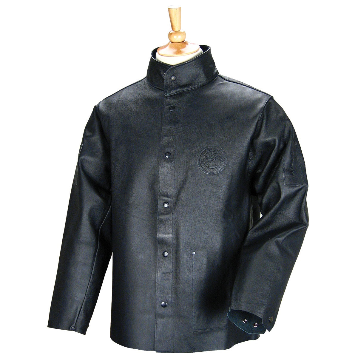 Revco Black Stallion DuraLite Premium Leather Black Welding Jacket (30PWC-BLK)