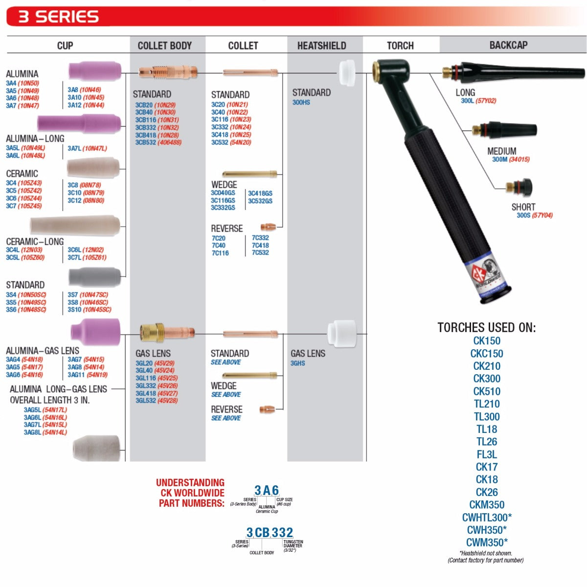 CK Worldwide 12.5ft 26 Series Superflex TIG Torch w/Flex and Valve (CK26V-12-RSF FX)