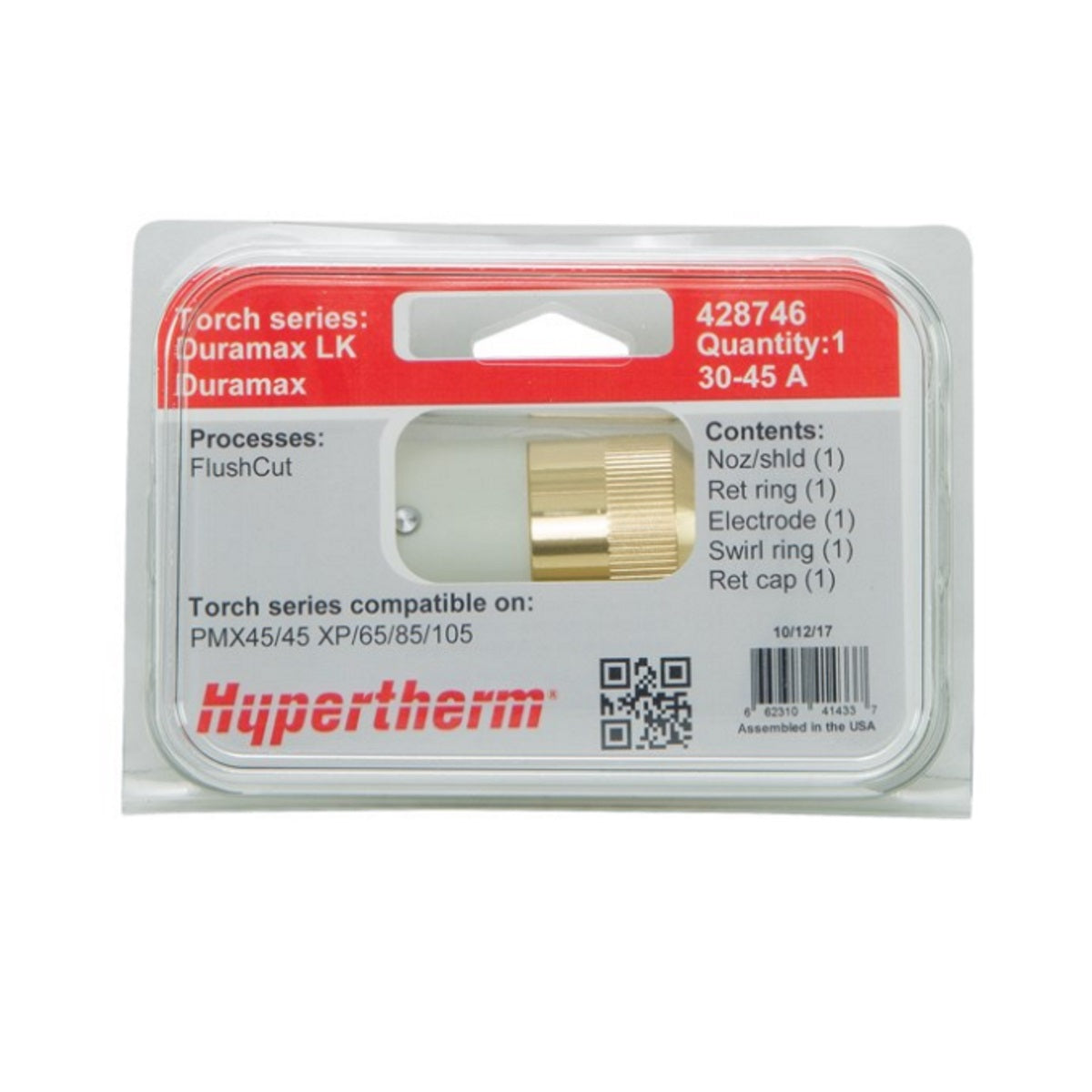 Hypertherm Powermax45 XP FlushCut Starter Kit (428746)