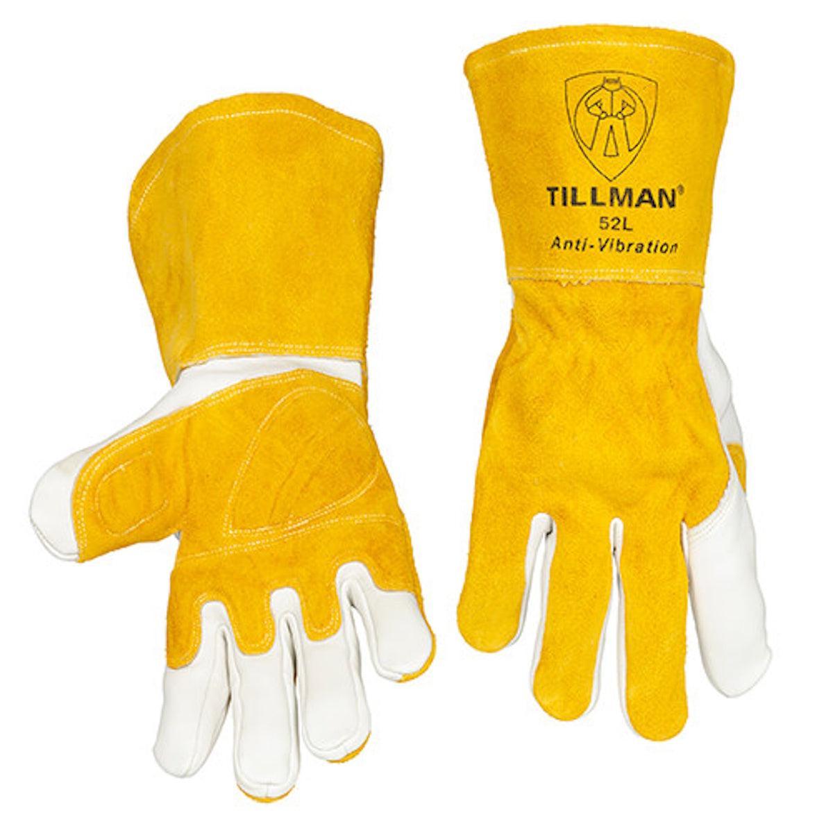 Tillman 52 Top Grain Cowhide MIG Welding Gloves w/Gel Insert
