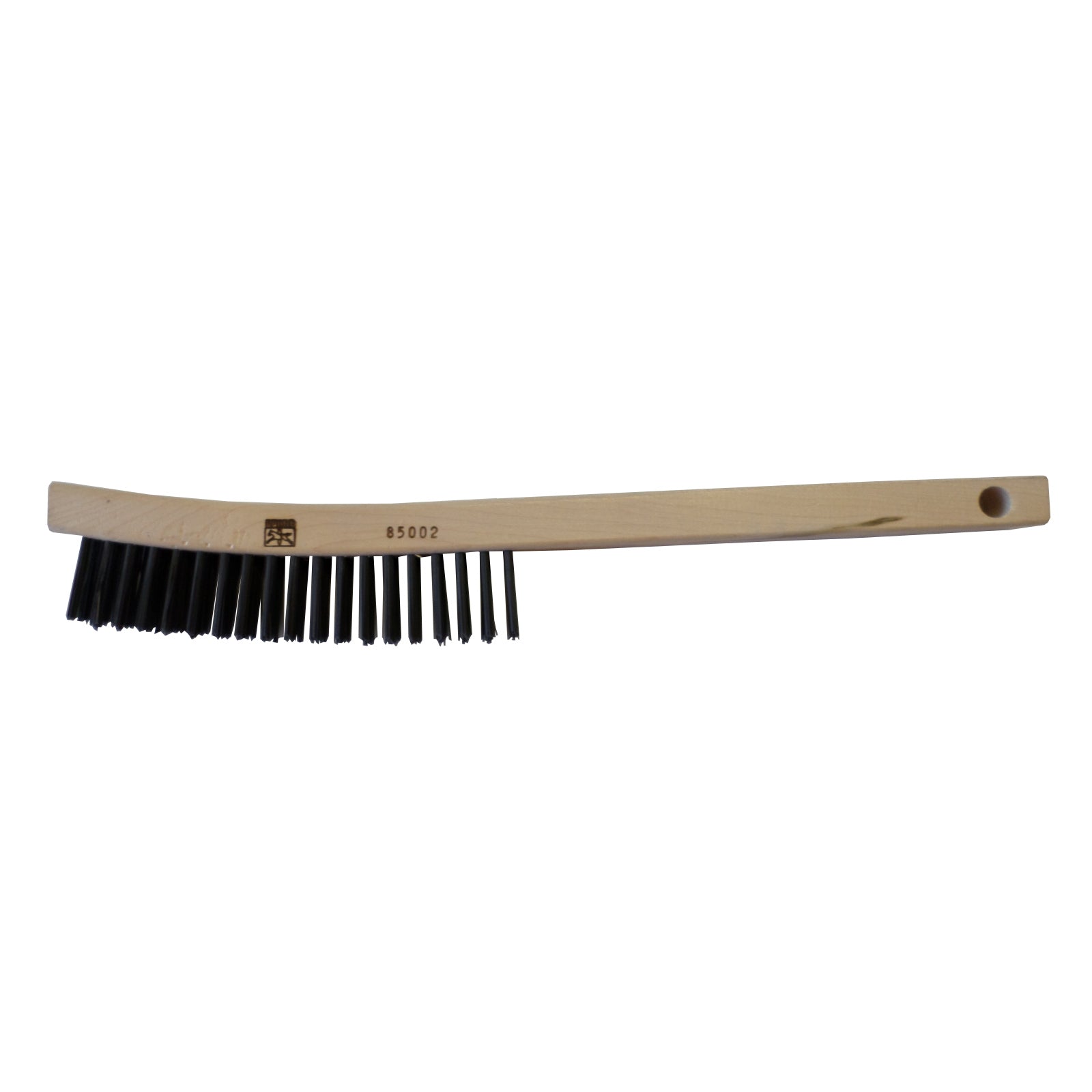 BW-103 Curved Handle Carbon Steel Brush 13-3/4"X 15/16"