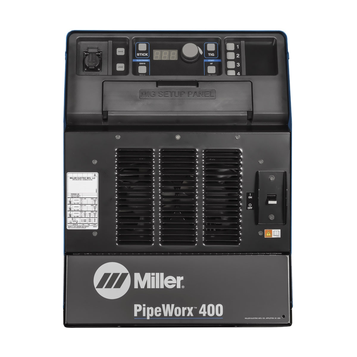 Miller PipeWorx 400 Power Source (230/460V) (907382)
