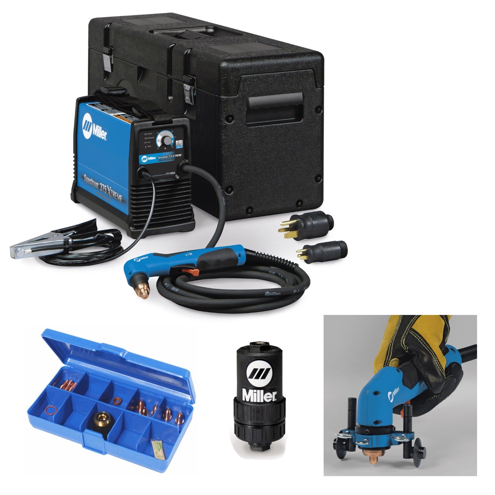 Spectrum 375 Miller Spectrum 375 X-Treme Plasma Cutter + Accessories for sale ...