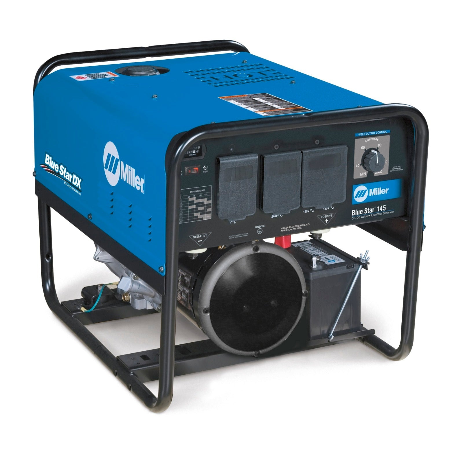 Miller Blue Star 145 DX Welder/Generator with GFCI Receptacles (907590)
