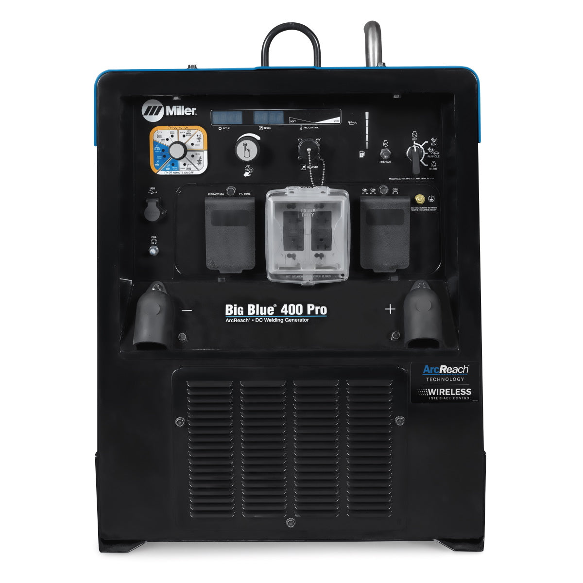 Miller Big Blue 400 Pro ArcReach Mitsubishi Welder/Generator w/WIC (907733002)