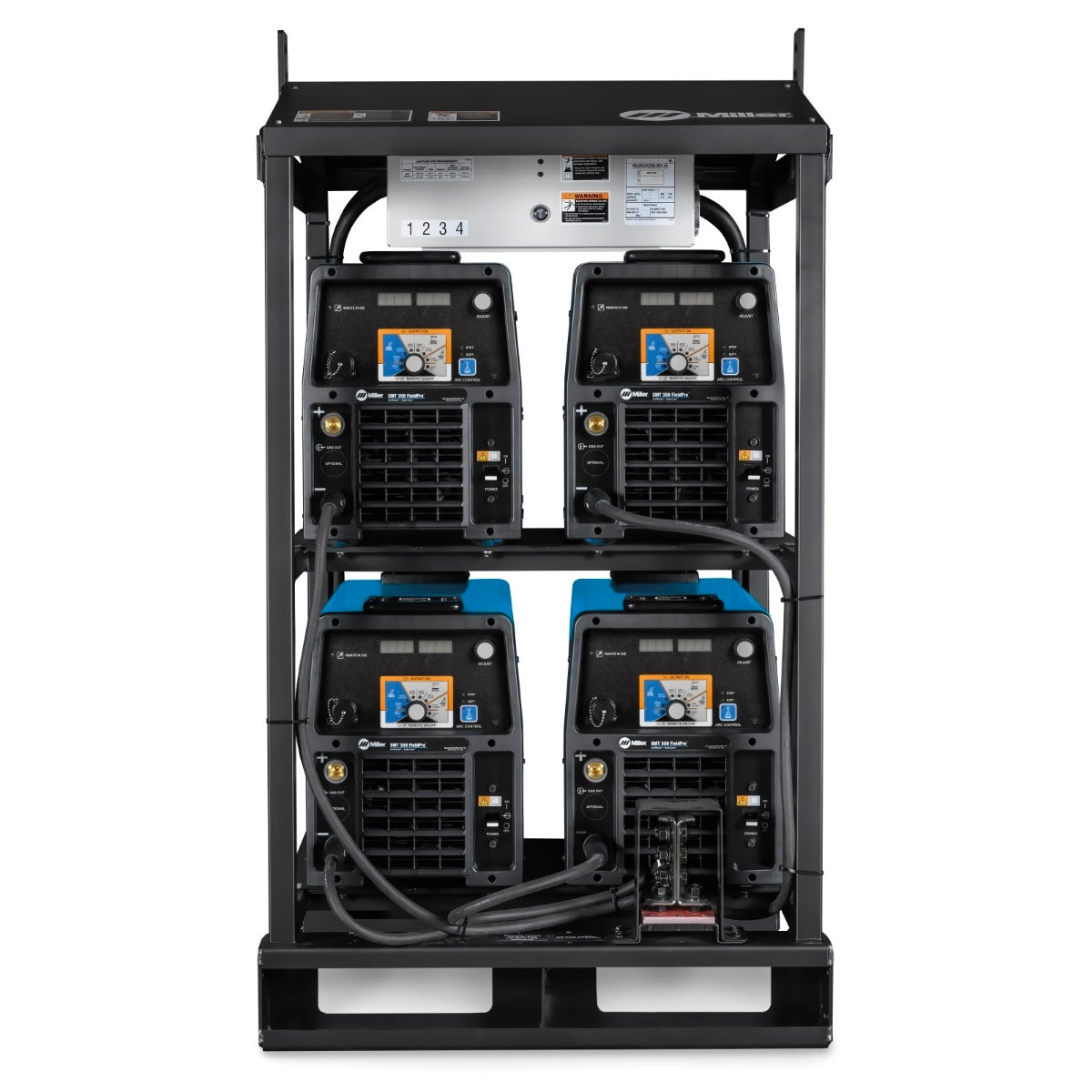 Miller XMT 350 FieldPro ArcReach 4-Pack Rack (907739)