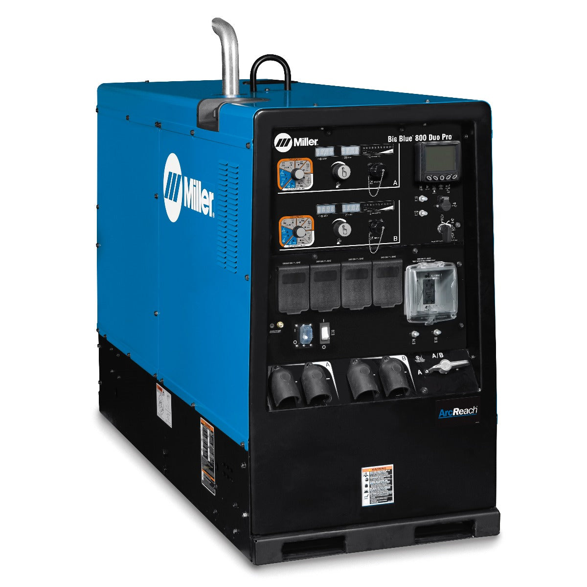 Miller Big Blue 800 Duo Pro Welder/Generator w/ArcReach (907751)