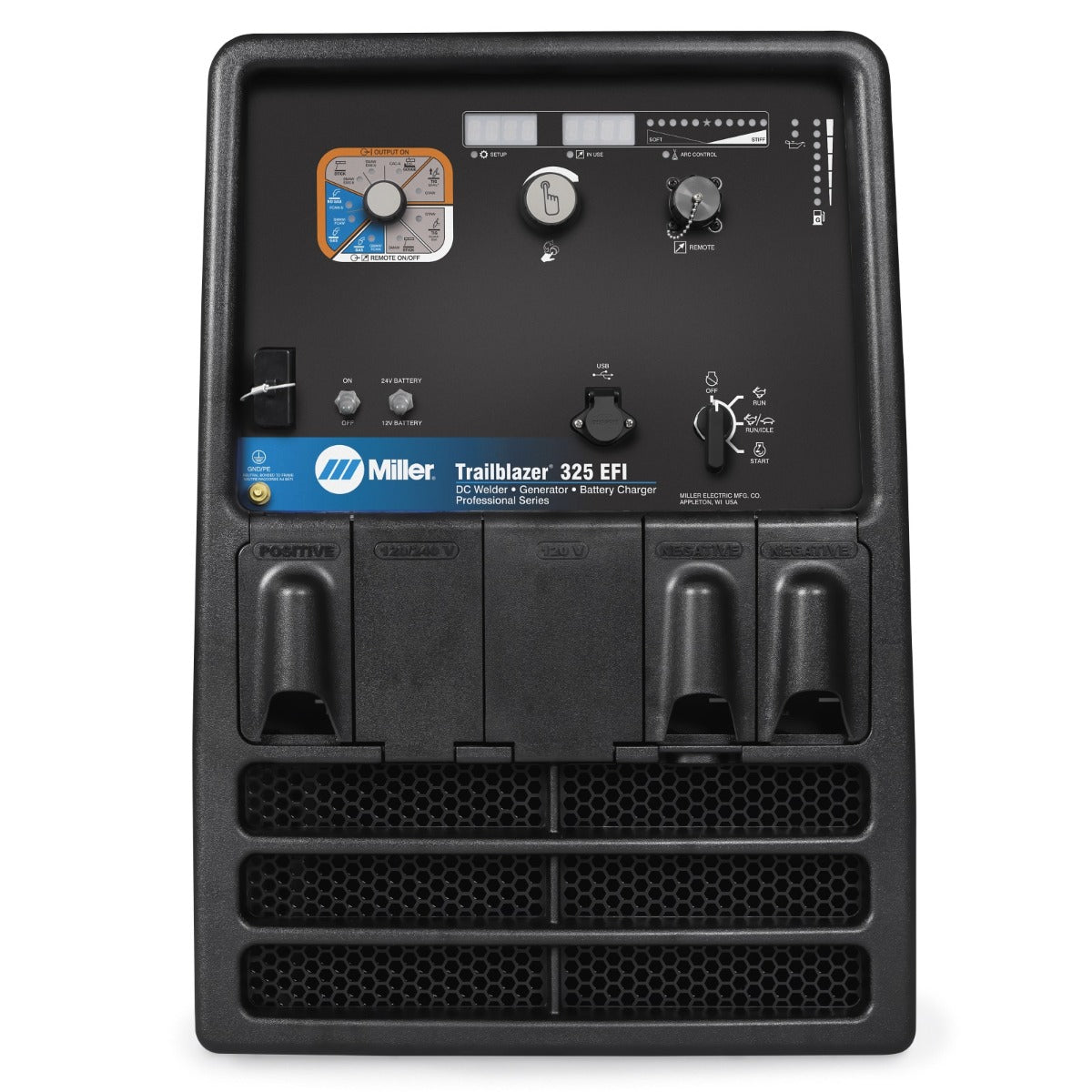 Miller Trailblazer 325 EFI Welder/Generator with Excel Power, Battery Charge/Jump Start (907798004)