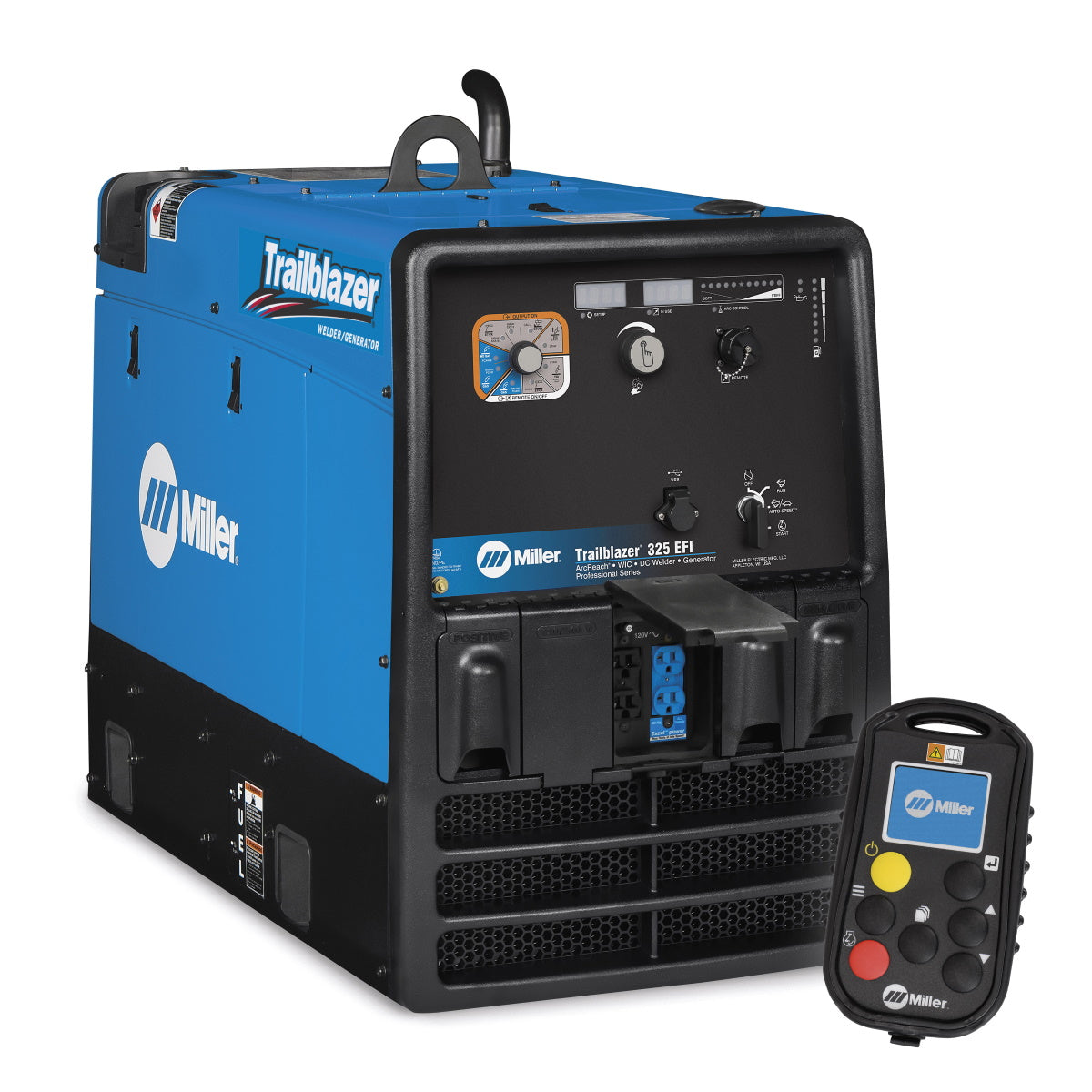 Miller Trailblazer 325 EFI Welder/Generator w/GFCI, Excel Power, WIC (907798003)