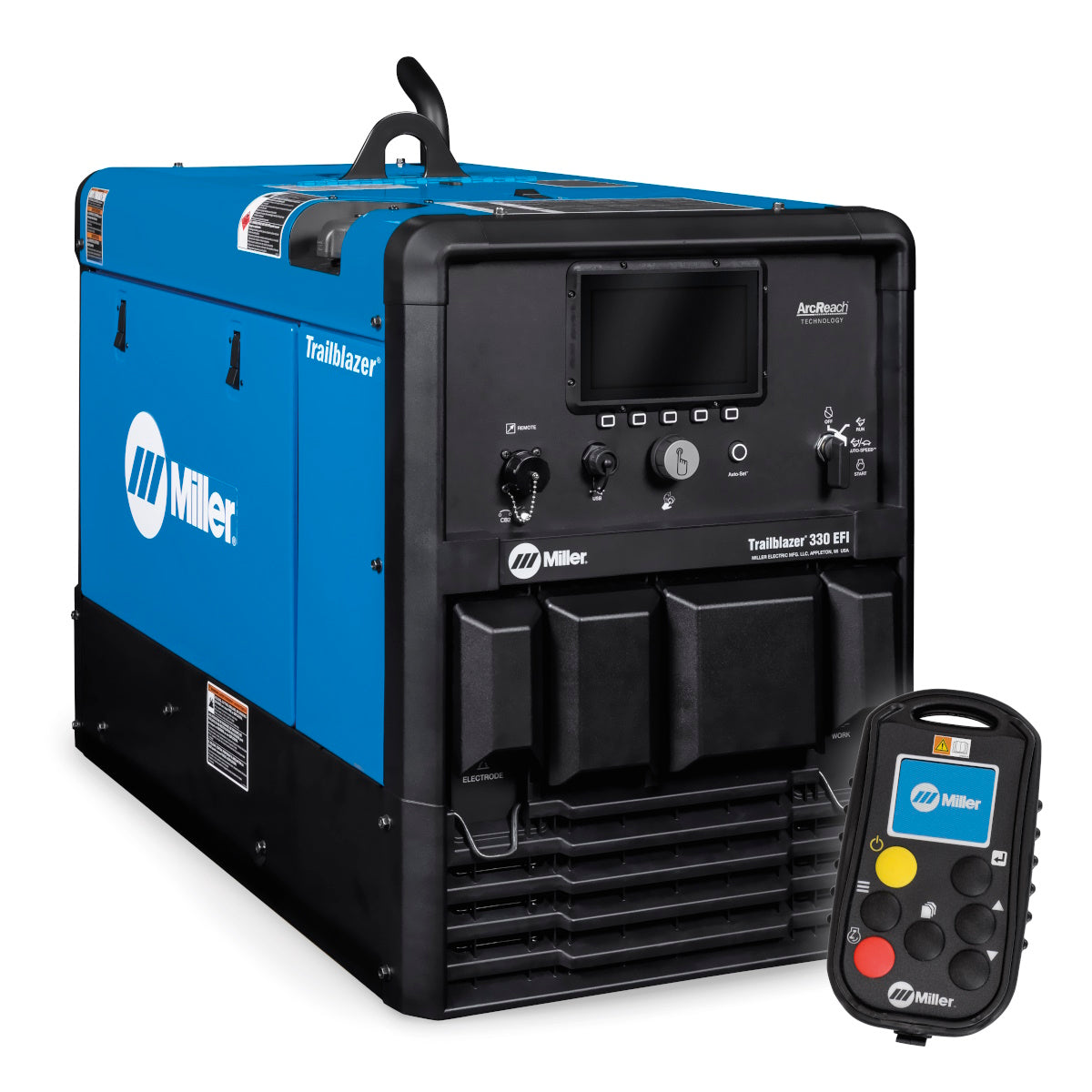 Miller Trailblazer 330 EFI Welder/Generator w/Excel Power, WIC, and Polarity Reversing (907832006)