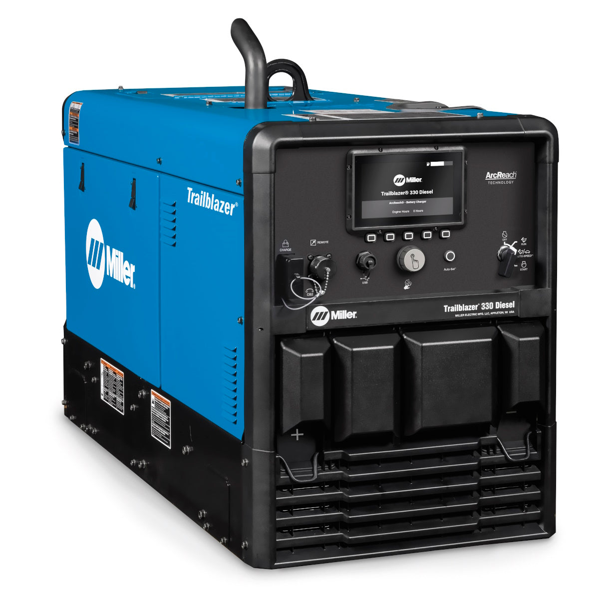 Miller Trailblazer 330 Kubota Diesel Welder/Generator w/Excel Power and Battery Charge (907849003)