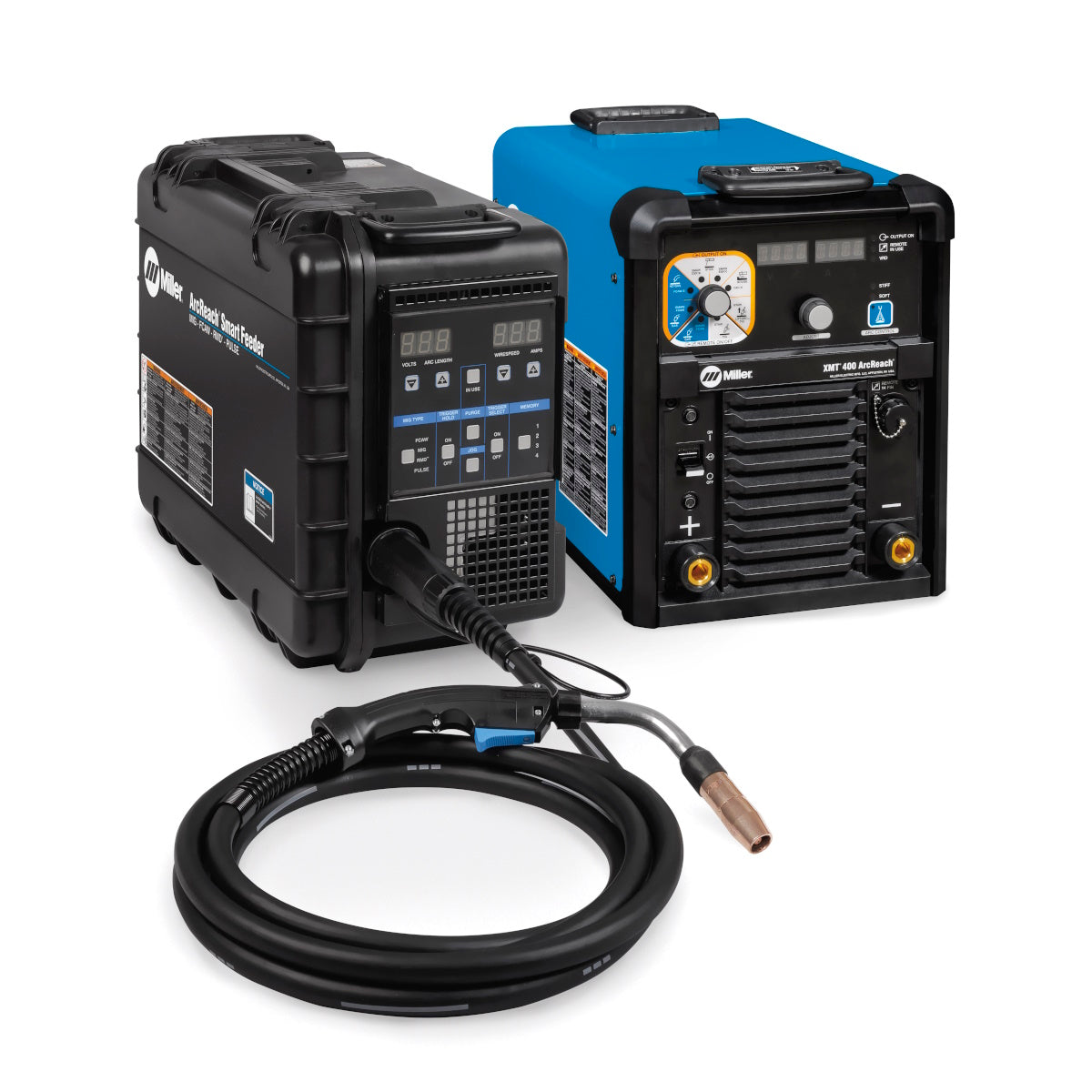 Miller XMT 400 ArcReach Multiprocess Welder RMD/Pulse System for sale ...