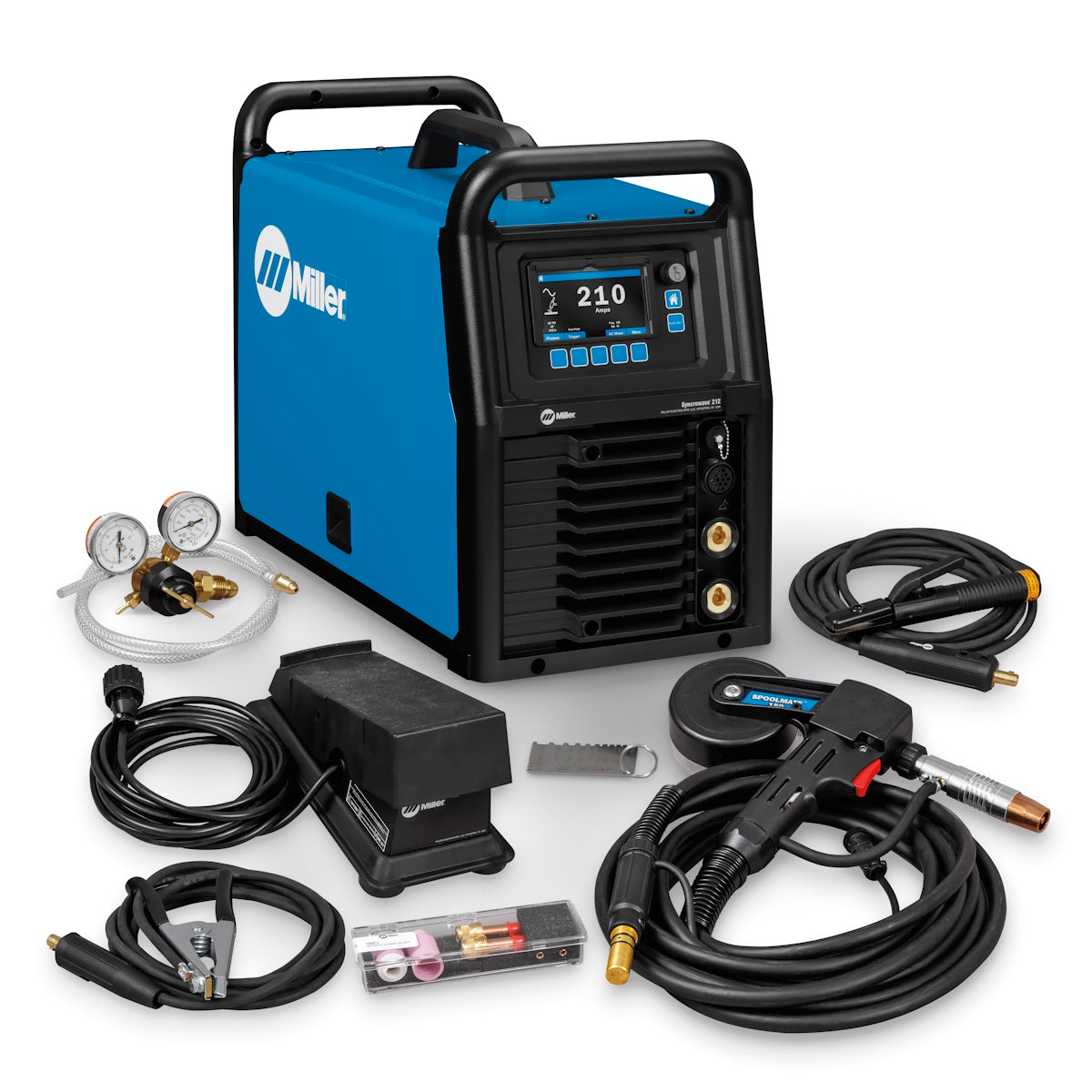 Miller Syncrowave 212 AC/DC TIG Welder w/Spoolmate 150 ( 951000200)