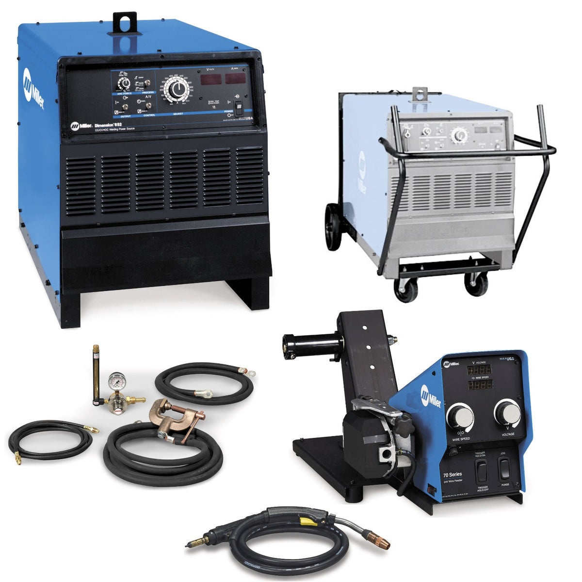 Miller Dimension 652 Multiprocess Welder & Feeder