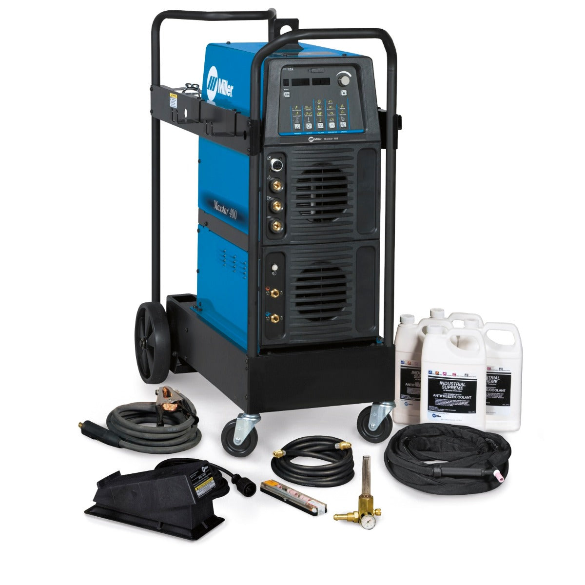 Miller Maxstar 350 TIG Welder and Water-Cooled Package with Foot Control (951624)