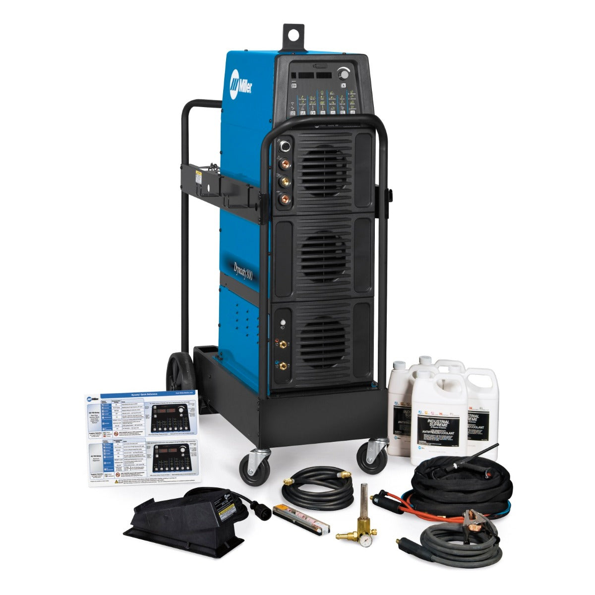 Miller Dynasty 800 TIG Welder and Water-Cooled Package with Foot Control (951696)