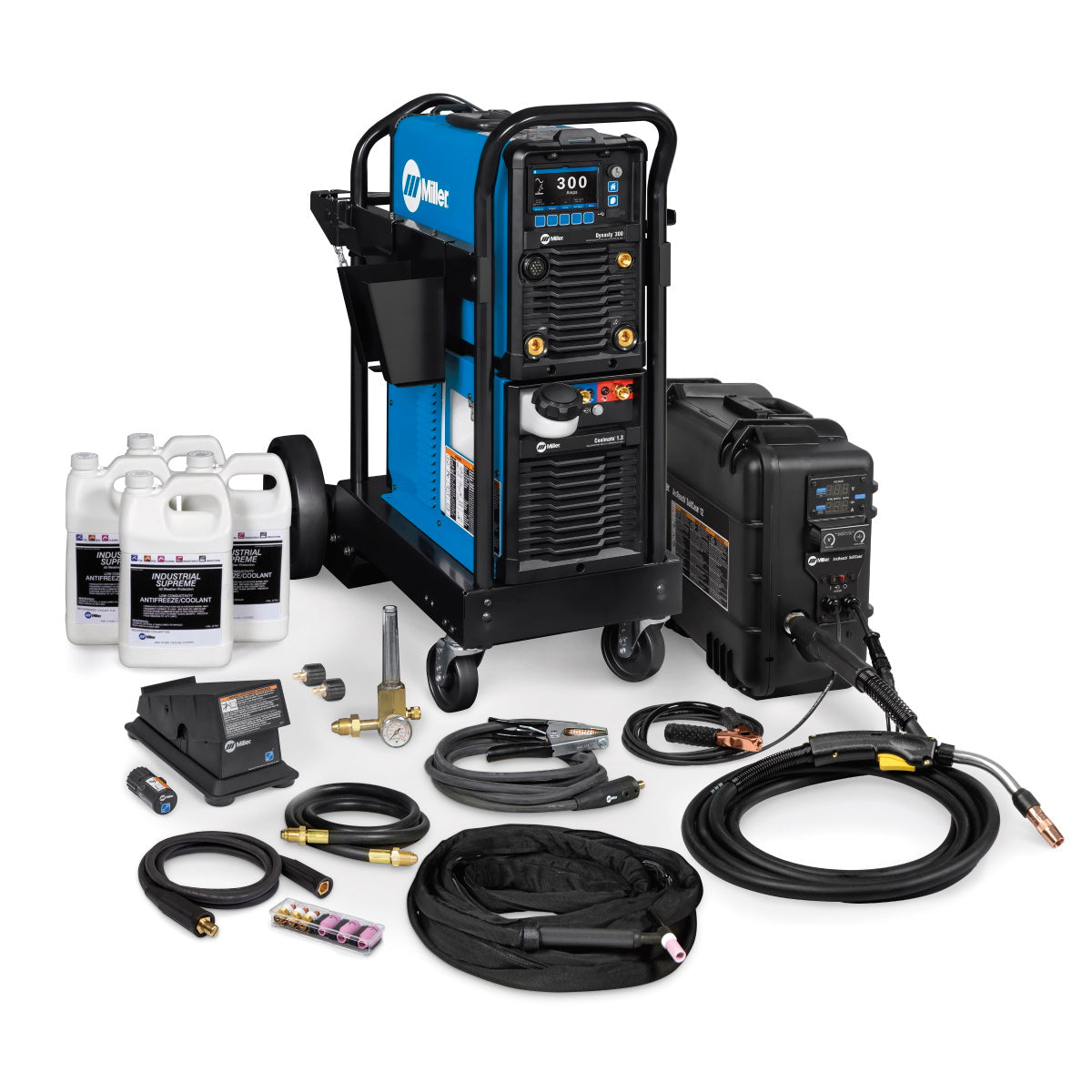 Miller Dynasty 300 CV Multiprocess Welder Fully Loaded Wireless Pkg (951940)