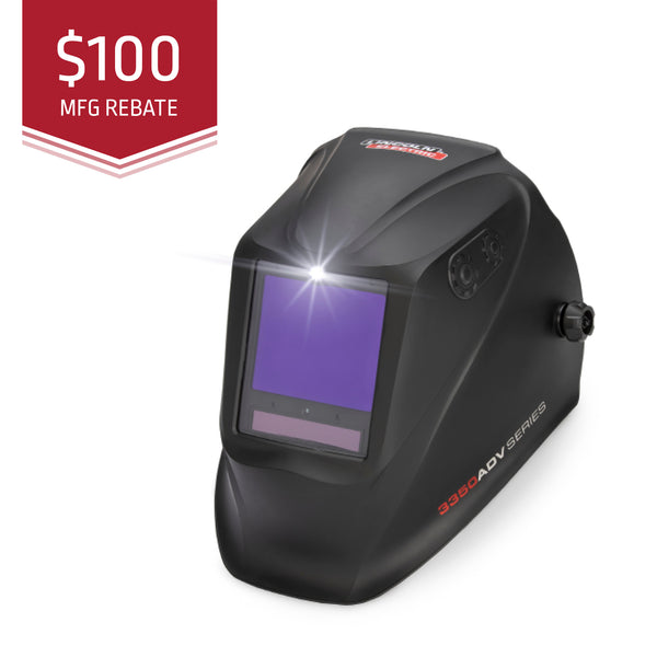 Lincoln Viking 3350 ADV Series Black Welding Helmet for Sale