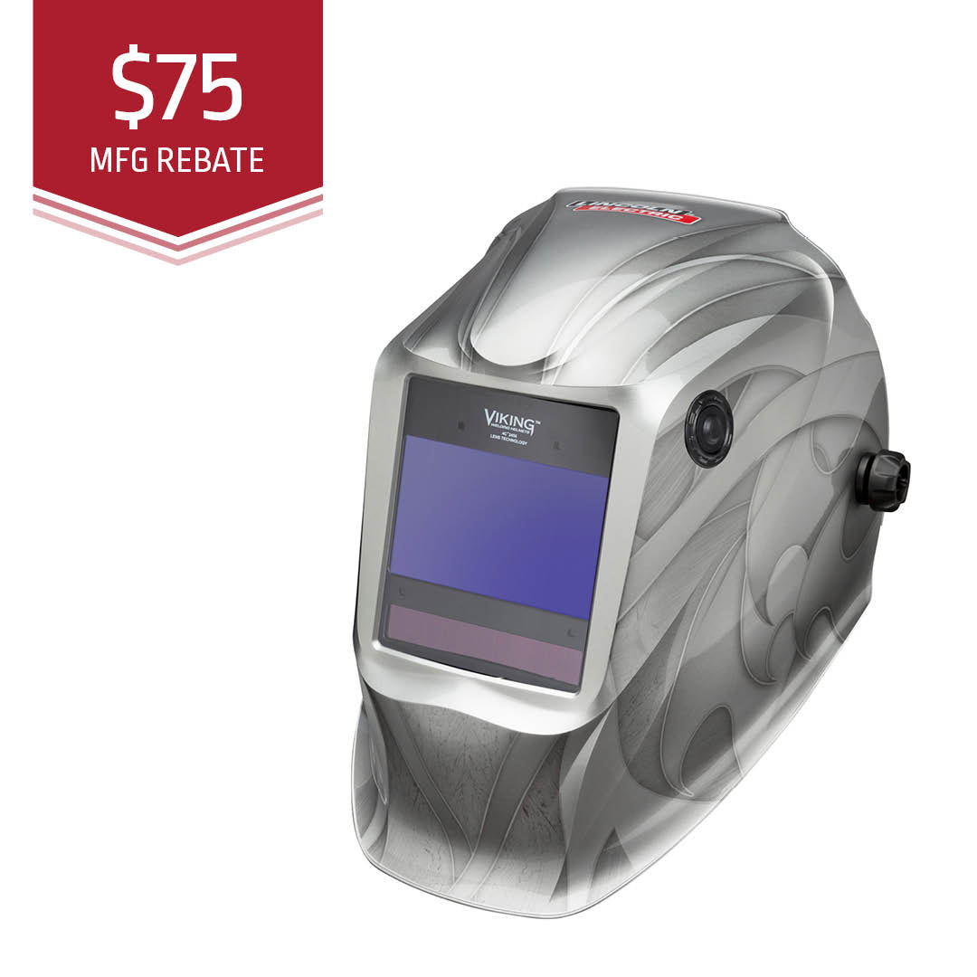 lincoln viking 2450 heavy metal welding helmet