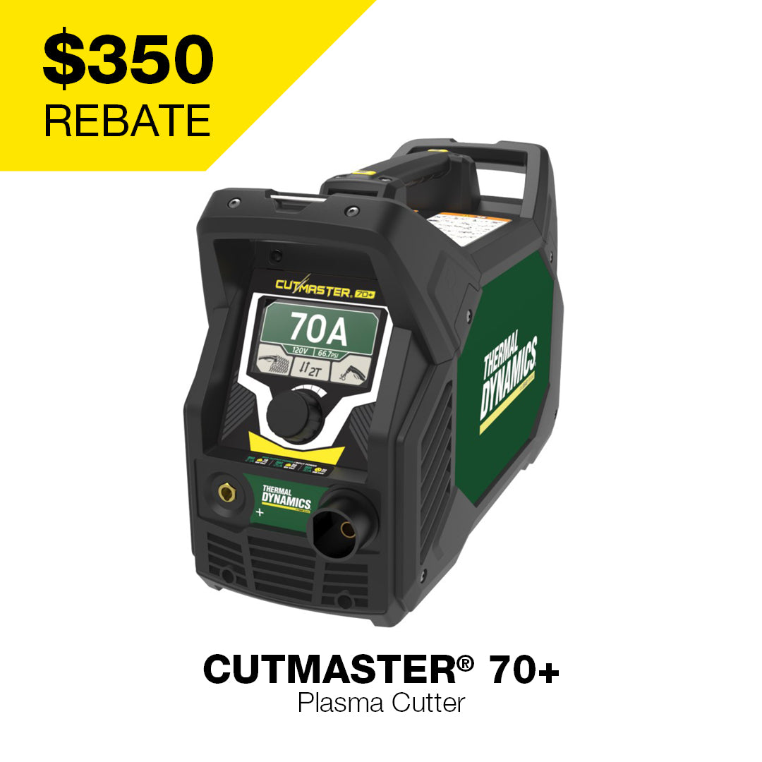 thermal dynamics cutmaster 70+ plasma cutter 120/240v