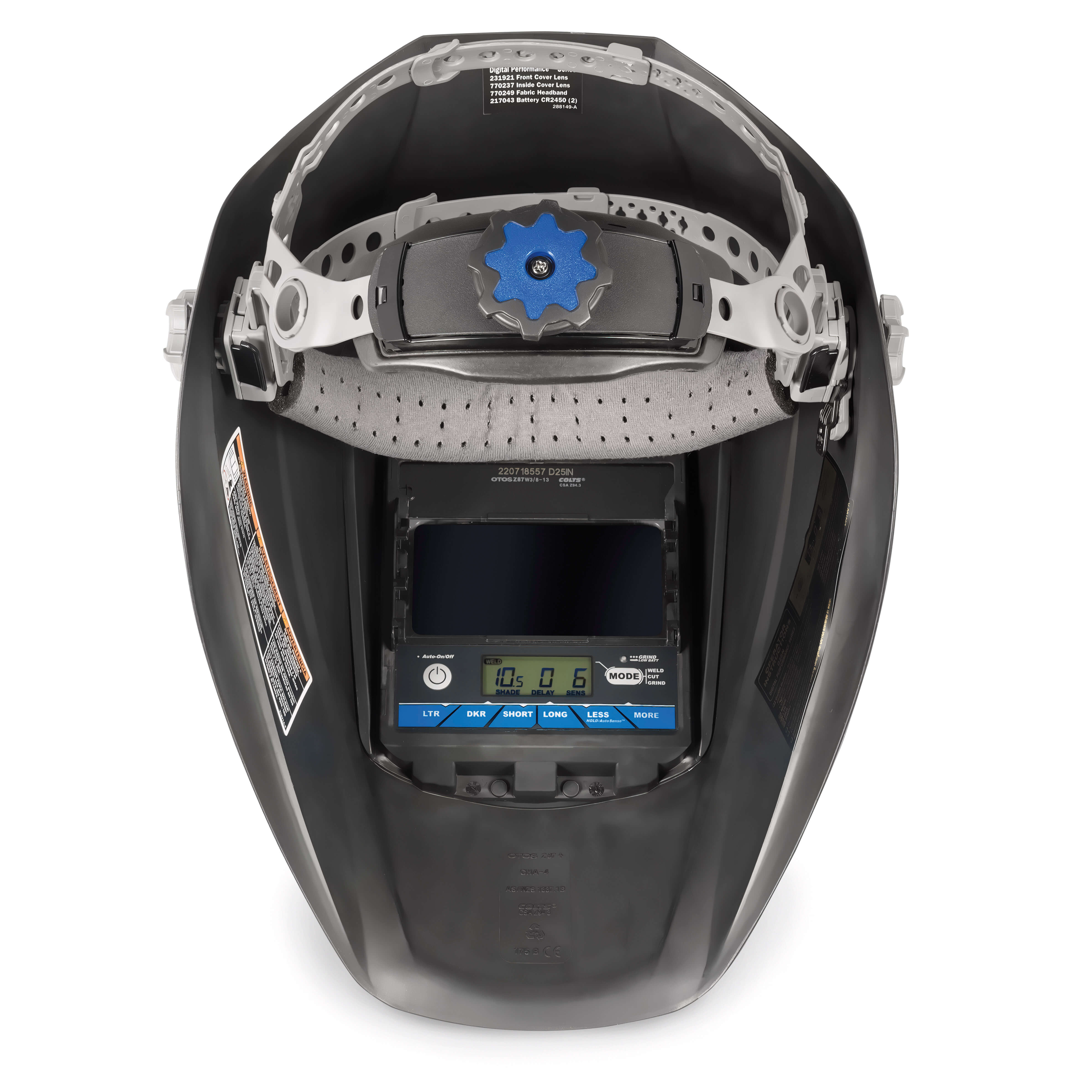 Miller Digital Performance 64 Custom Auto Darkening Welding Helmet w/ClearLight 2.0 Lens (289807)