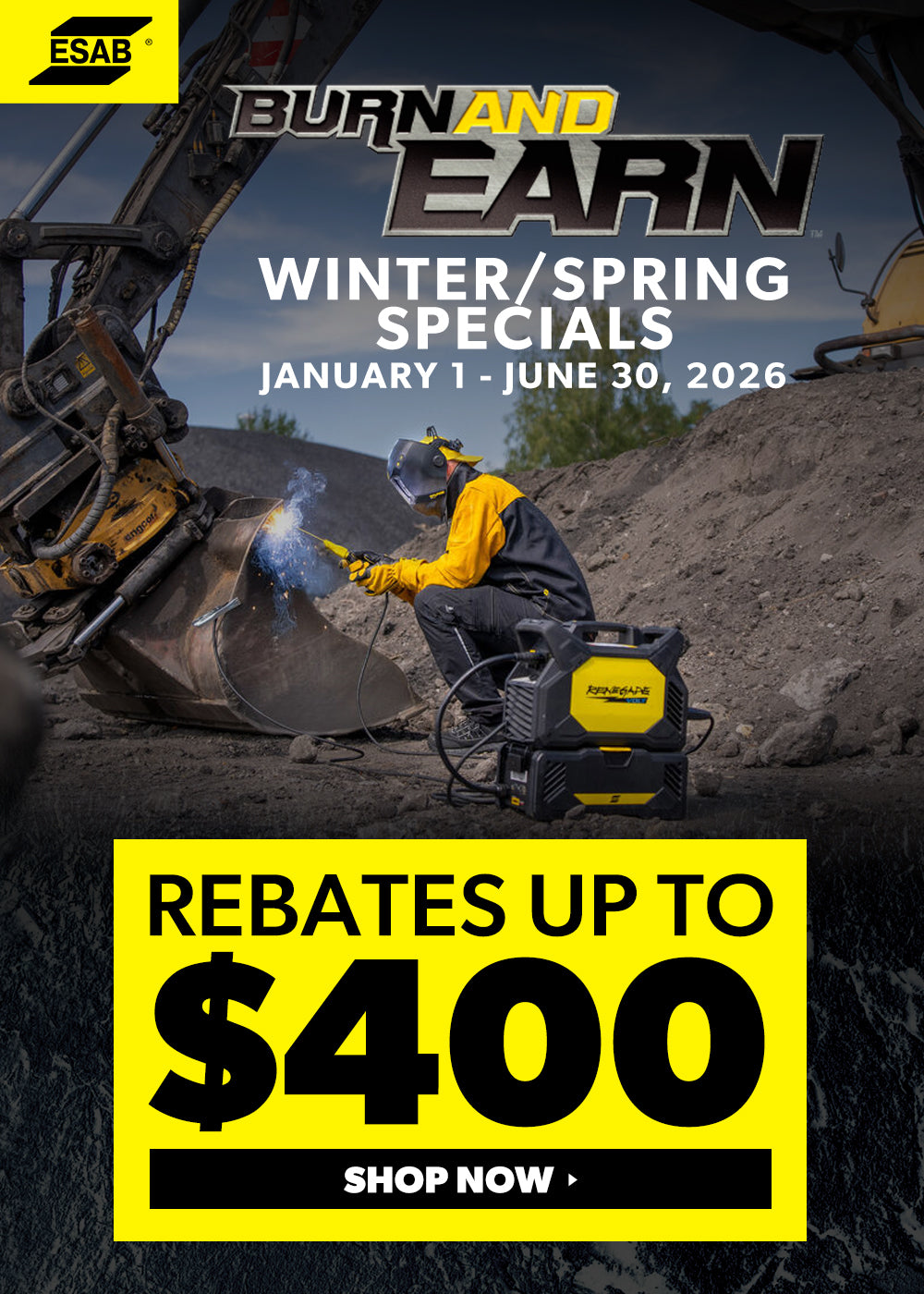 welding supplies specials