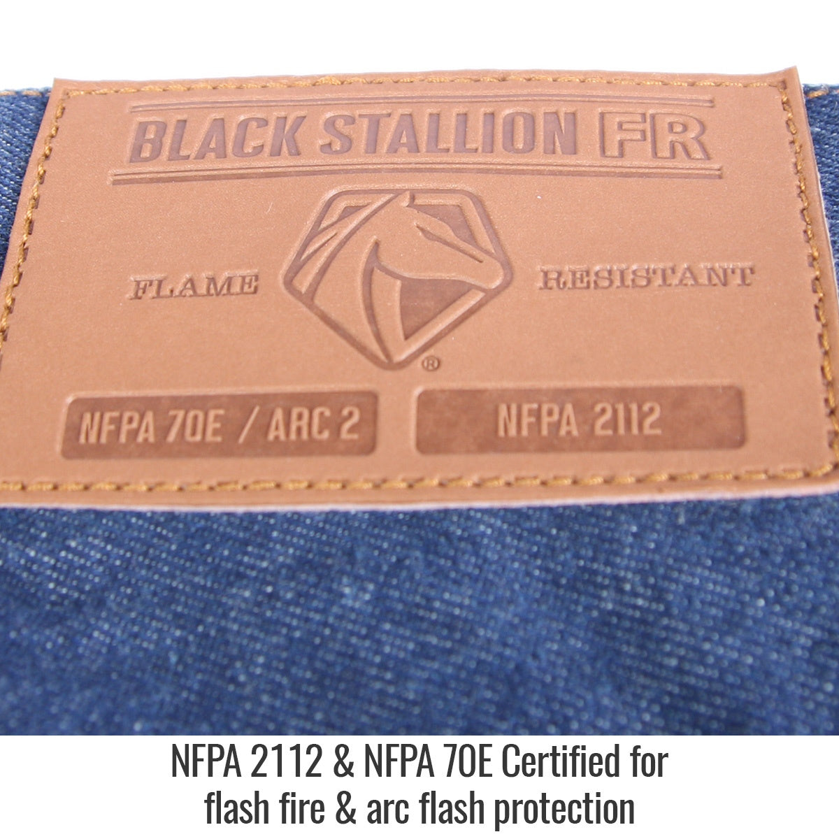 Revco Black Stallion 10.5 oz Relaxed Fit FR Stretch Denim Work Pants (FD10)