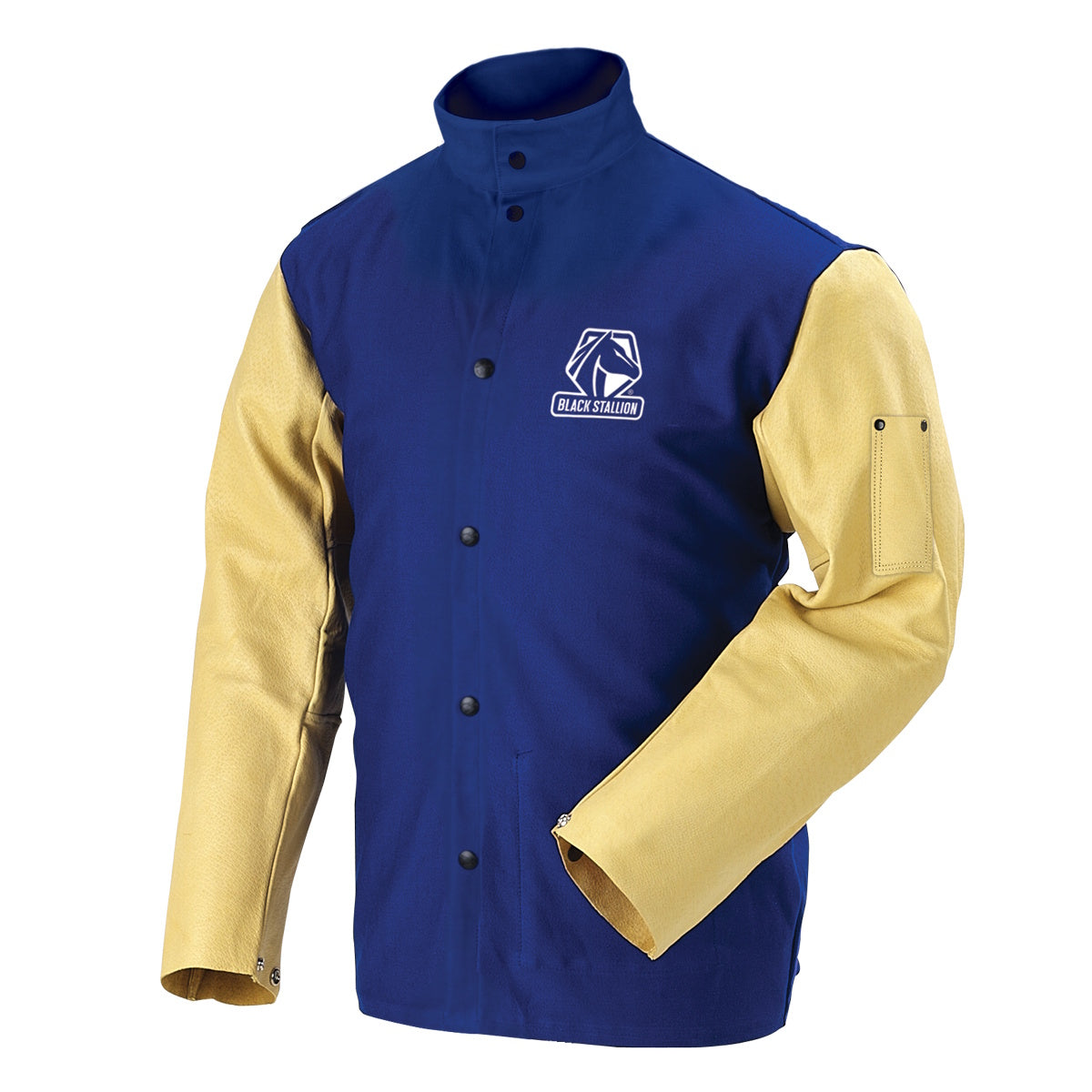 Revco Black Stallion Royal Blue 9oz FR Pigskin Hybrid Welding Jacket (FRB9-30C/PS)